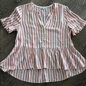 Madewell Ruffle Hem Top